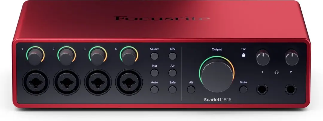 Focusrite Scarlett 18i16 4th Gen USB Audio Interface
