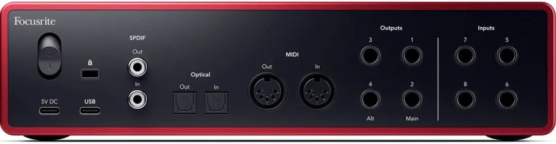 Focusrite Scarlett 18i16 4th Gen USB Audio Interface - 18 In/16 Uit - afbeelding 2 van 6