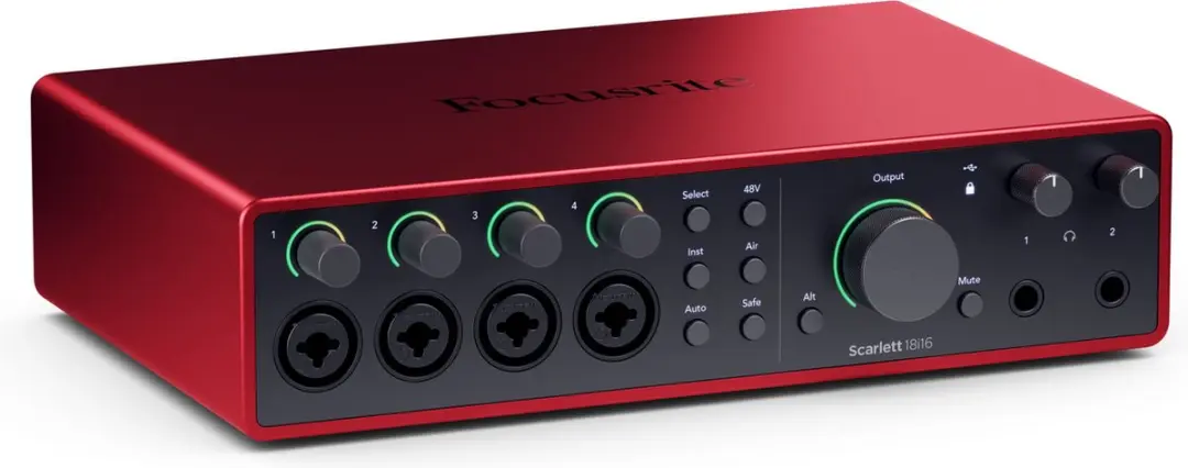 Focusrite Scarlett 18i16 4th Gen USB Audio Interface - 18 In/16 Uit - afbeelding 6 van 6