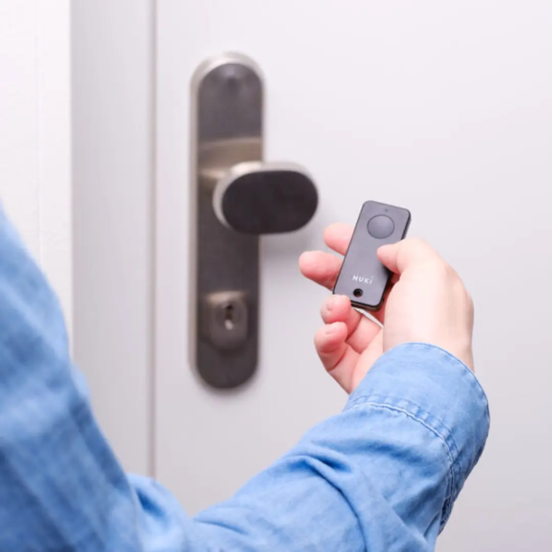 Nuki Fob Bluetooth Sleutelhanger - Cilinderslot 10/30mm - Zwart