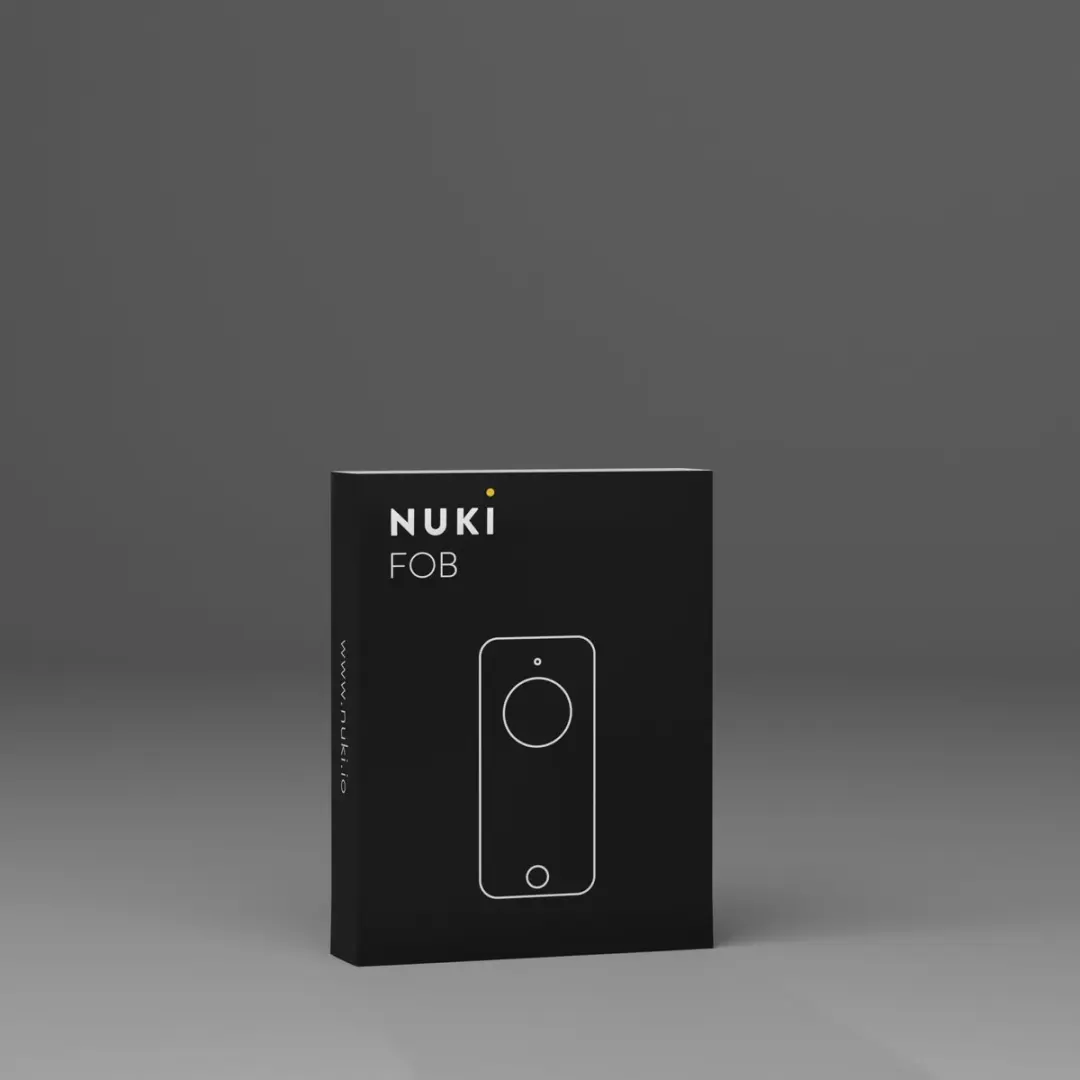 Nuki Fob Bluetooth Sleutelhanger - Cilinderslot 10/30mm - Zwart - afbeelding 6 van 6
