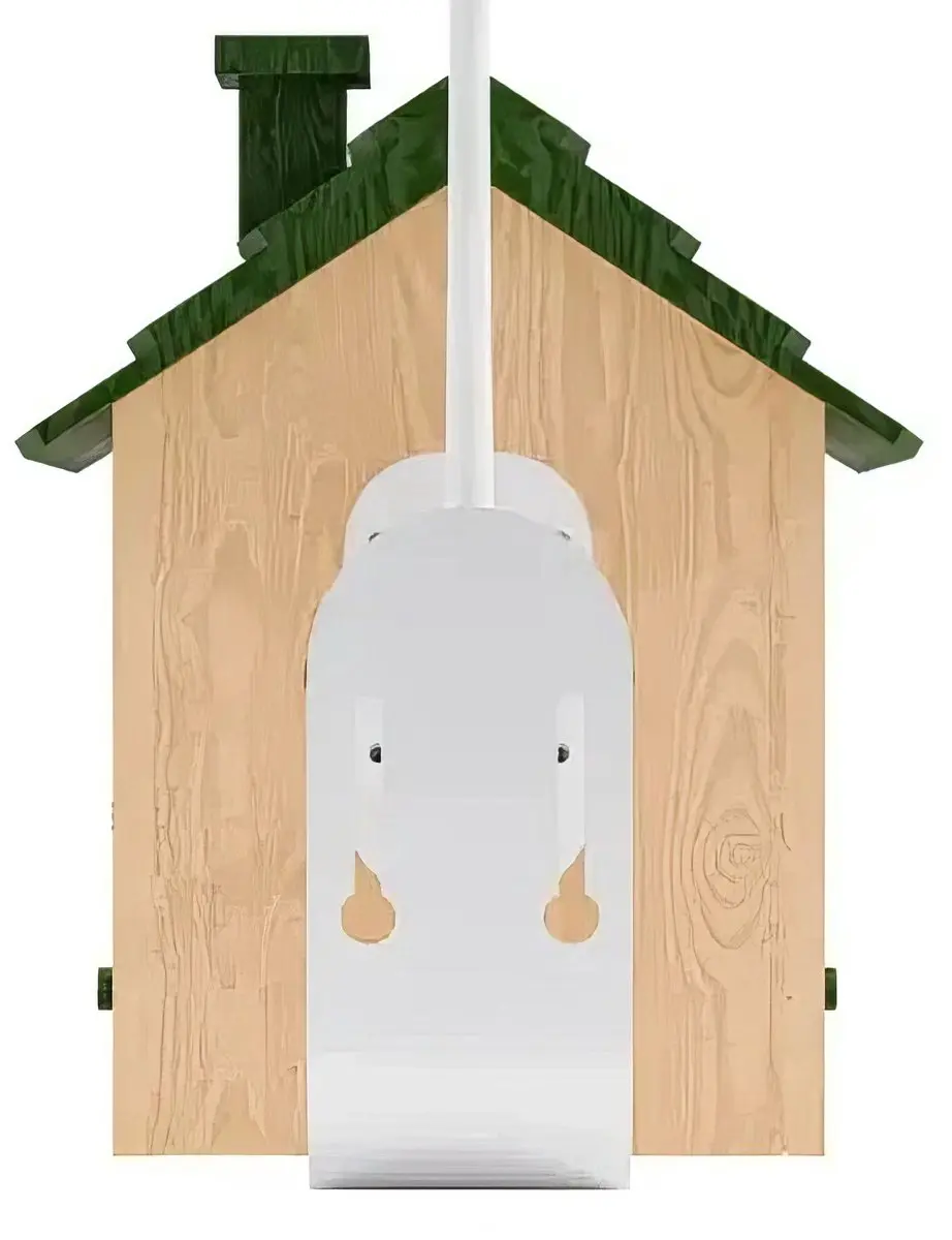 Camouflage EZ Birdspot Vogelhuisje met AI Wildcamera - Bruin/Groen - afbeelding 5 van 5
