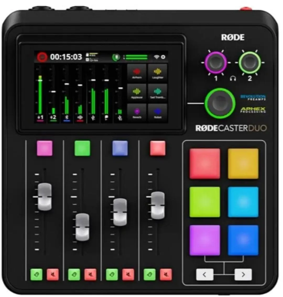 Rode RodeCaster Duo RD115249 Digitale Mixer - Zwart