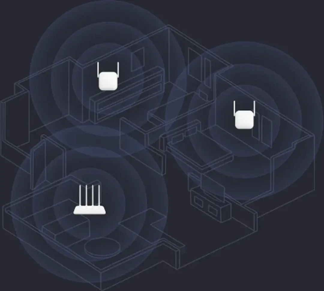 Xiaomi N300 DVB4398GL WiFi Range Extender - Wit