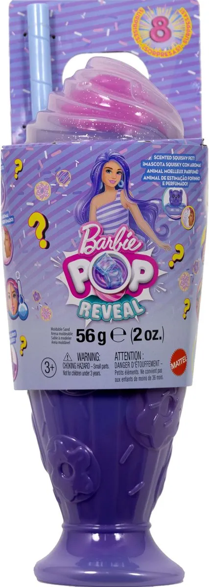 Barbie Pop Reveal Donut Dromen Modepop JFY60 - Paars