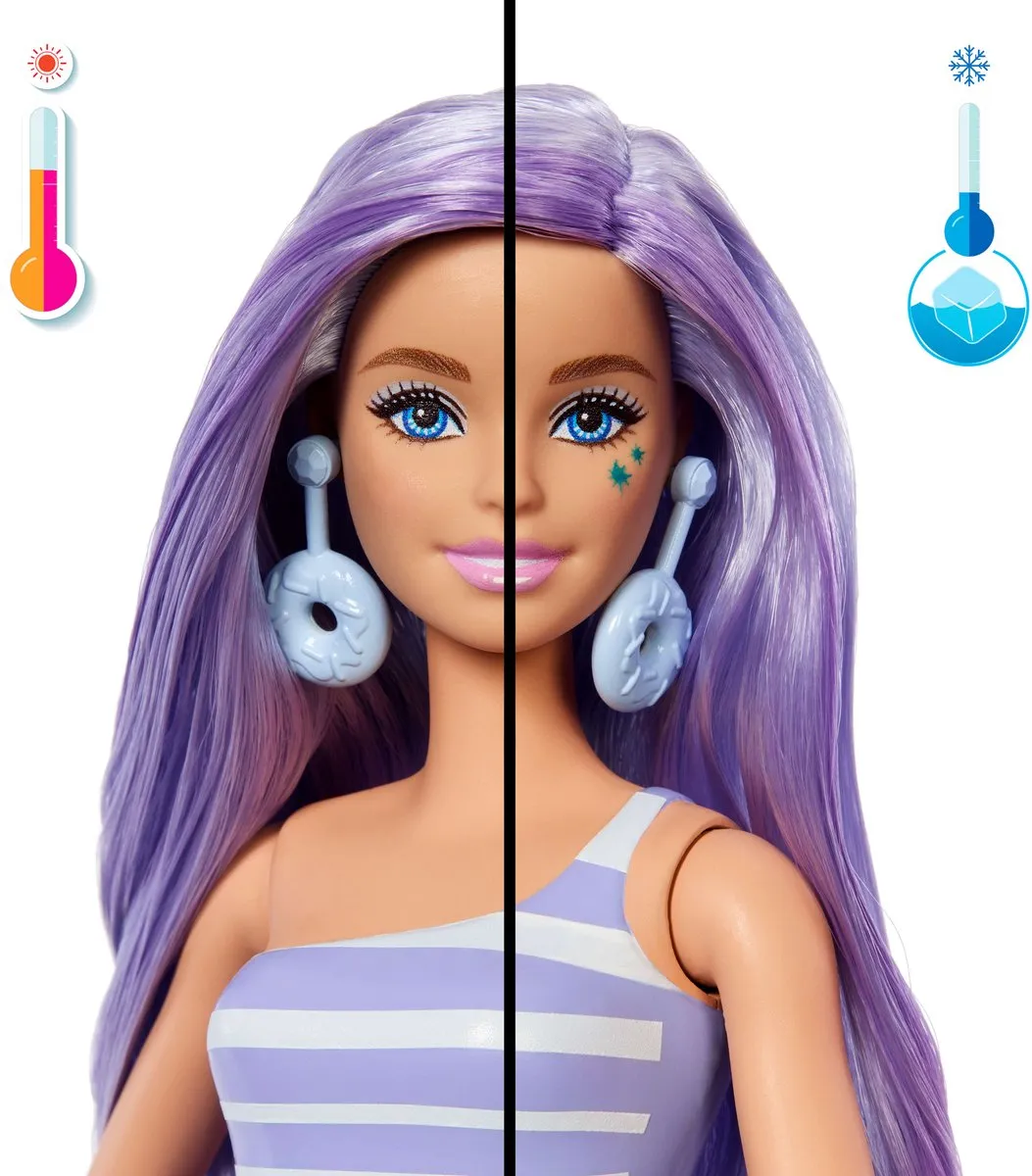 Barbie Pop Reveal Donut Dromen Modepop JFY60 - Paars