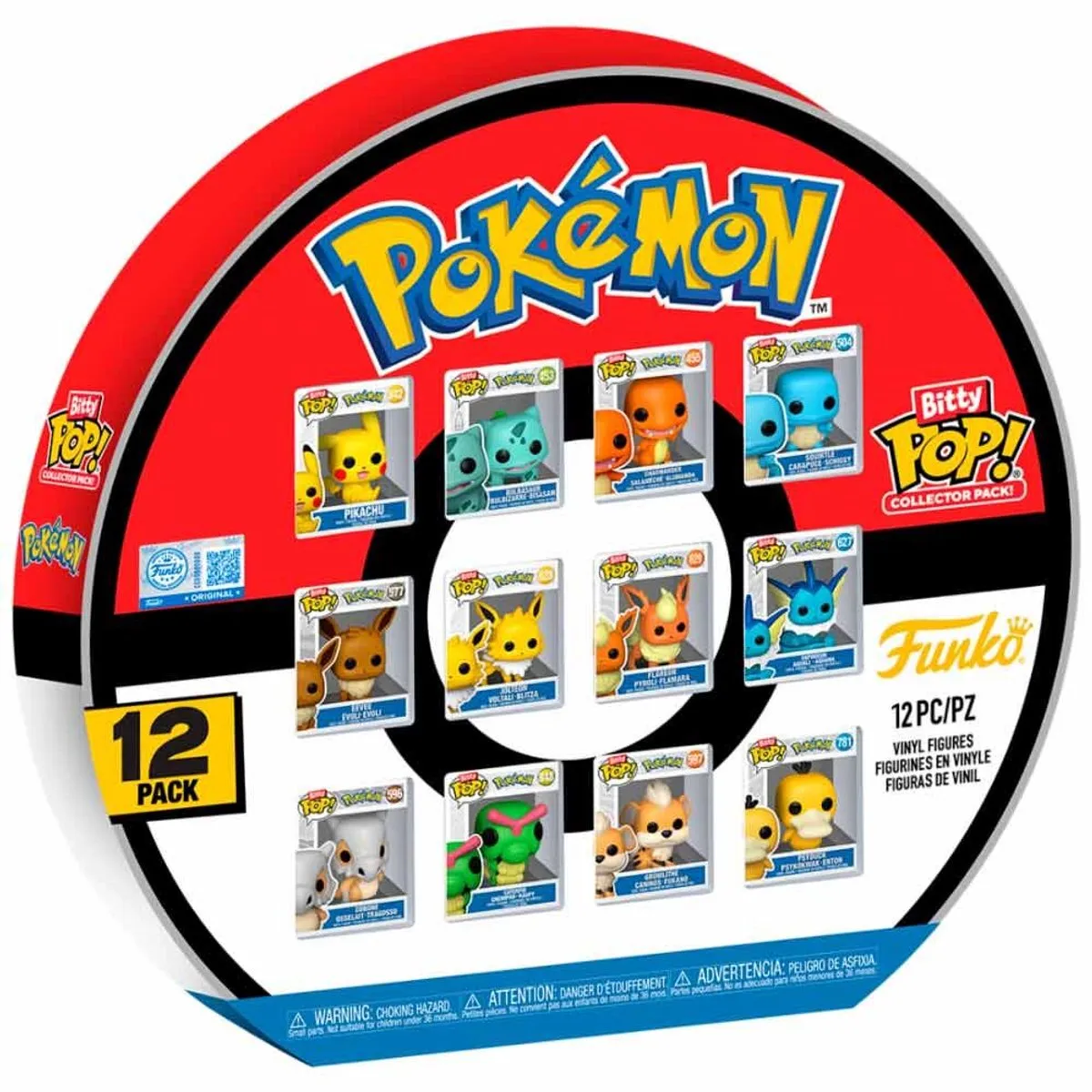 Funko Bitty Pop! Pokémon Verzamelfiguren - 12 Stuks