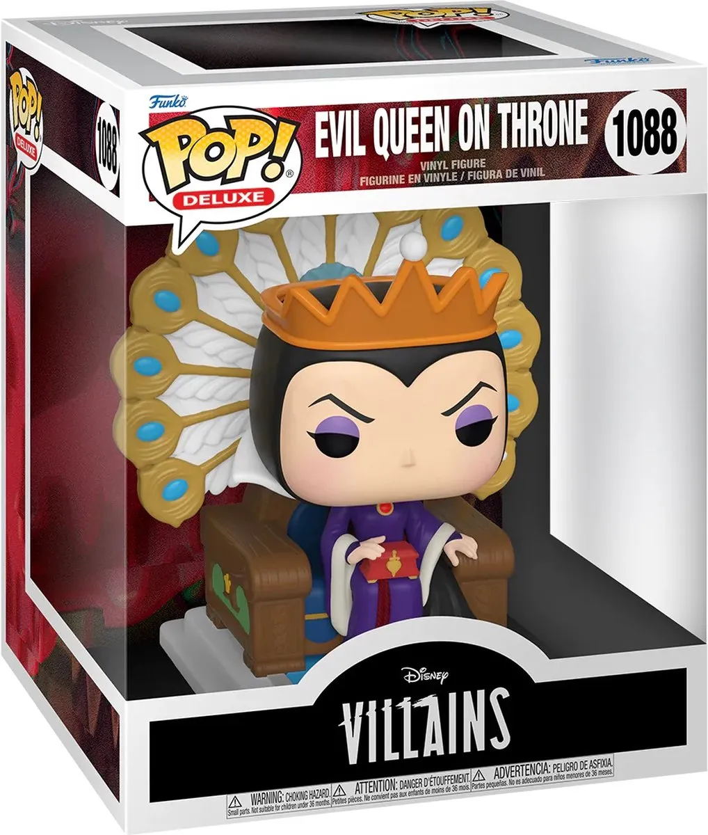 Funko POP! Disney Evil Queen On Throne 50270 - Verzamelfiguur 9cm - Multicolor
