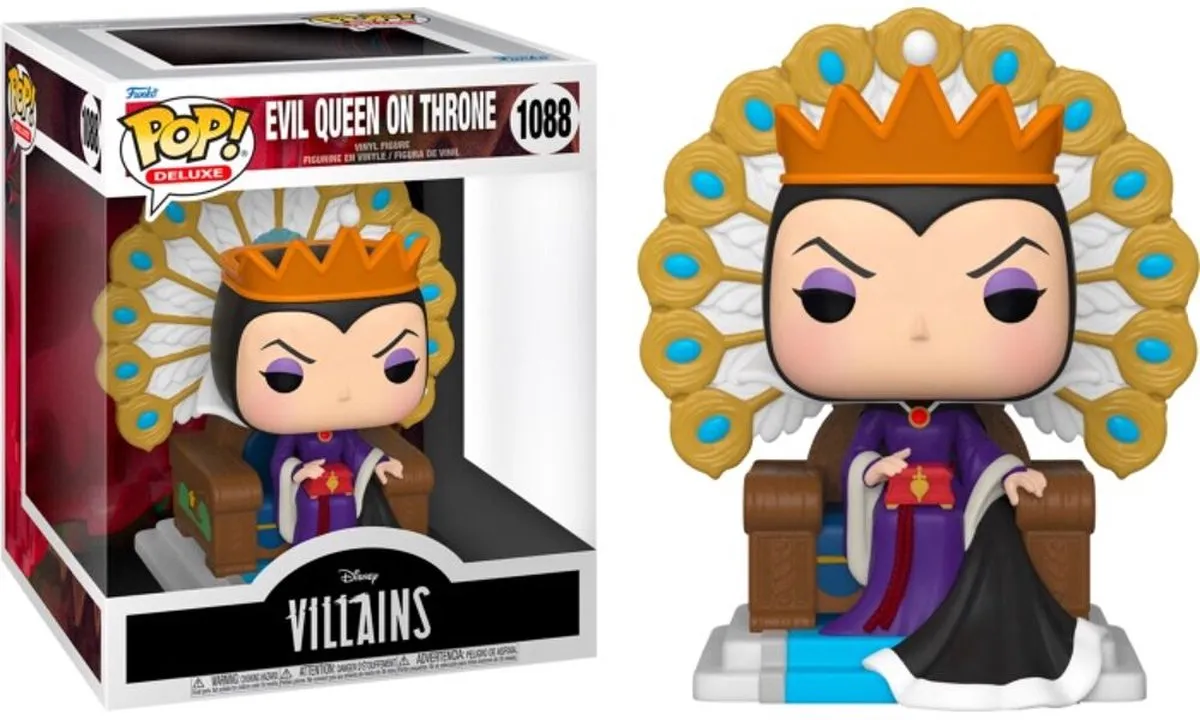 Funko POP! Disney Evil Queen On Throne 50270 - Verzamelfiguur 9cm - Multicolor
