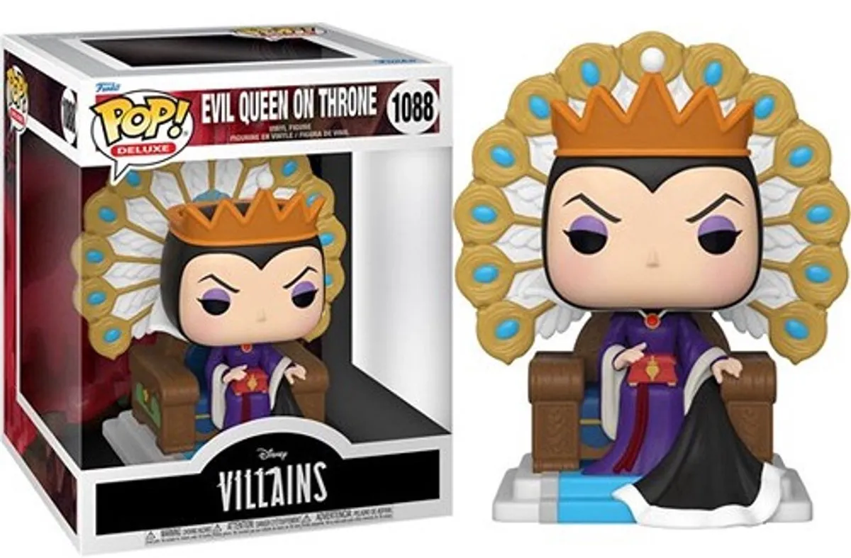 Funko POP! Disney Evil Queen On Throne 50270 - Verzamelfiguur 9cm - Multicolor