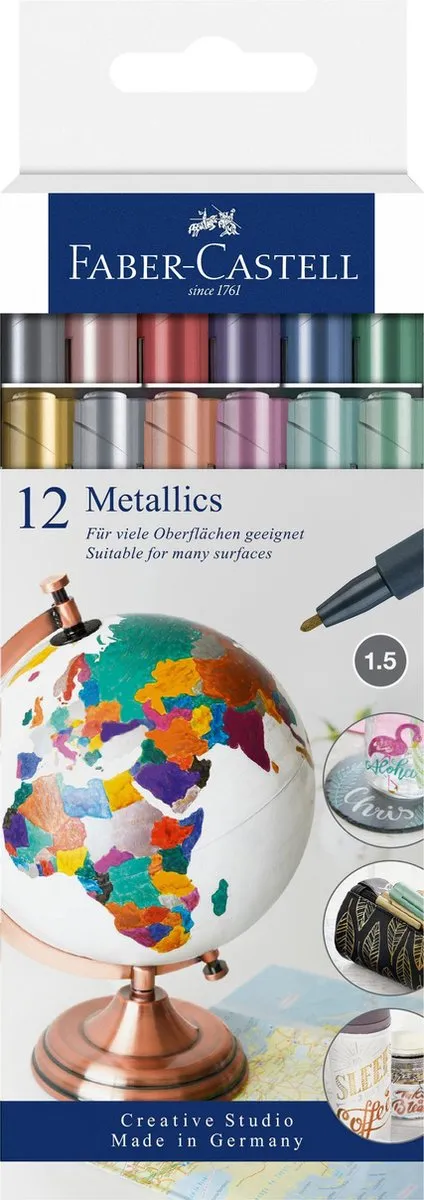 Faber-Castell Metallic Markers FC-160713