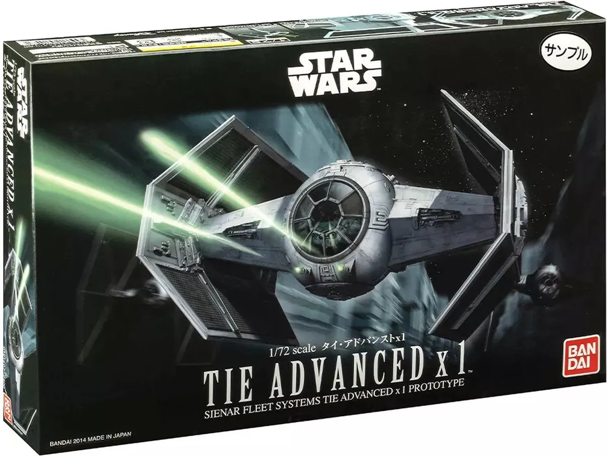 Revell Bandai 01214 TIE Advanced Modelbouwpakket 1:72