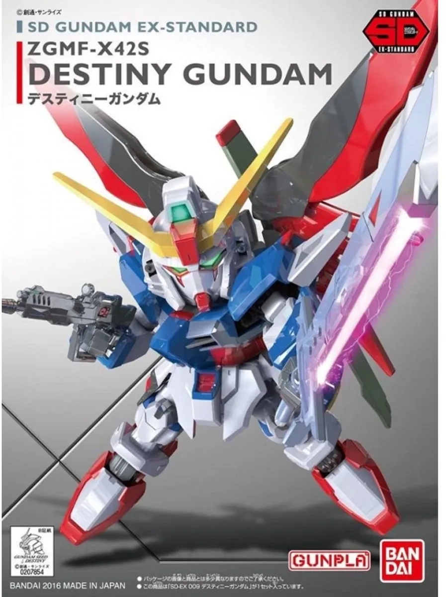 Bandai Namco SD Gundam EX-Standard ZGMF-X42S Destiny Gundam Modelkit