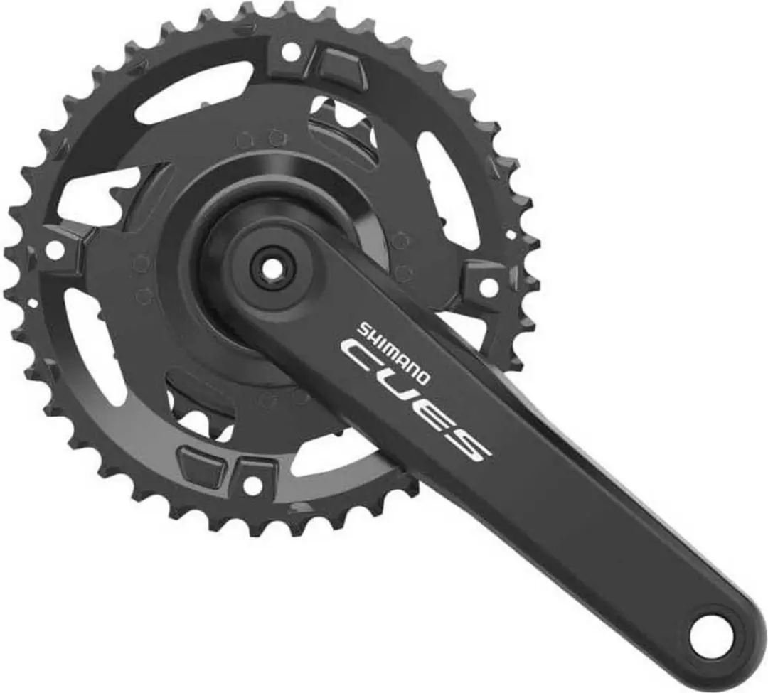 Shimano Cues Fc-u4000 2s Crankstel Zilver 170 mm / 40/26t