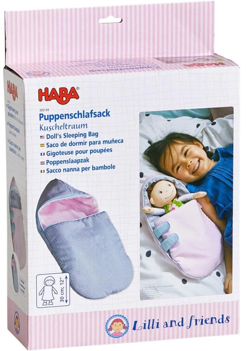 Haba Poppenslaapzak Zoete Droom Meerkleurig - 1305134001