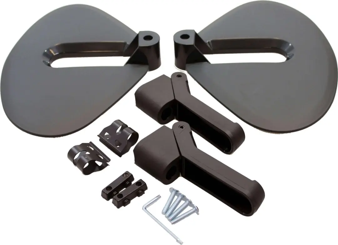 Polisport Retractable footrests + protections