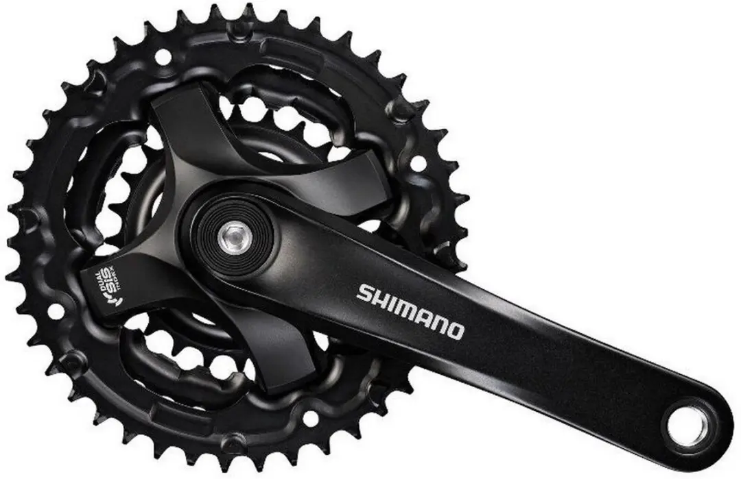 6/7/8-speed Shimano Tourney FC-TY501 crankstel met 170 mm crank 48 x 38 x 28T