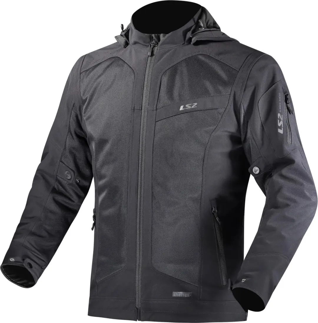 LS2 Bolton Air waterdichte motorfiets textieljas -