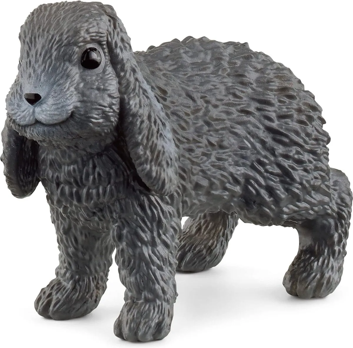 Schleich Farm World Hangoorkonijn 13935 - Grijs