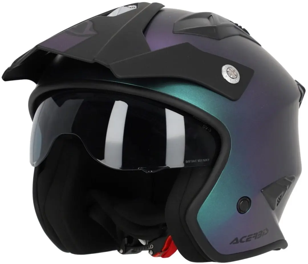 Acerbis Aria Metallic Mat Chameleon Jethelm