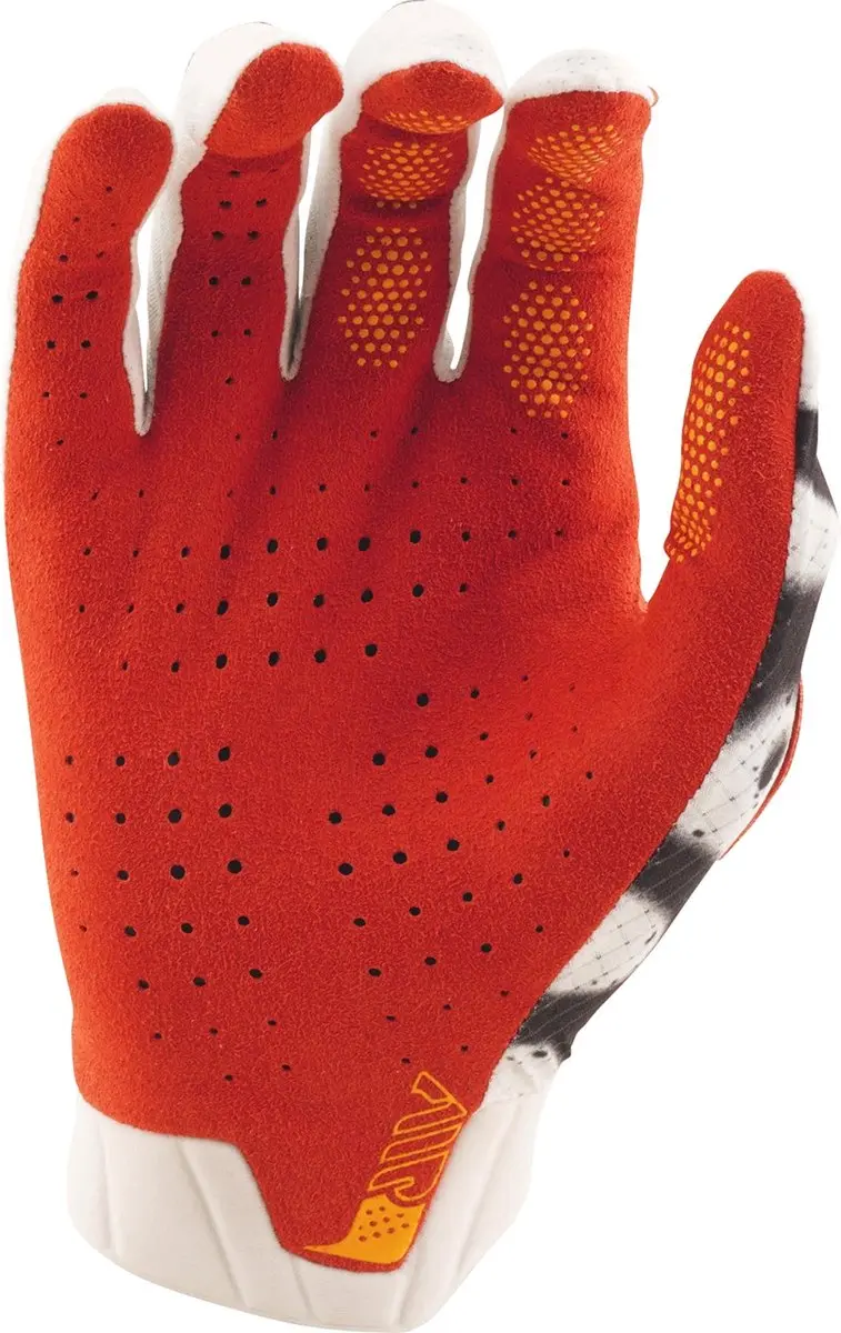 Troy Lee Designs Air Membraan Motocrosshandschoenen - S - Wit/Rood - afbeelding 6 van 6