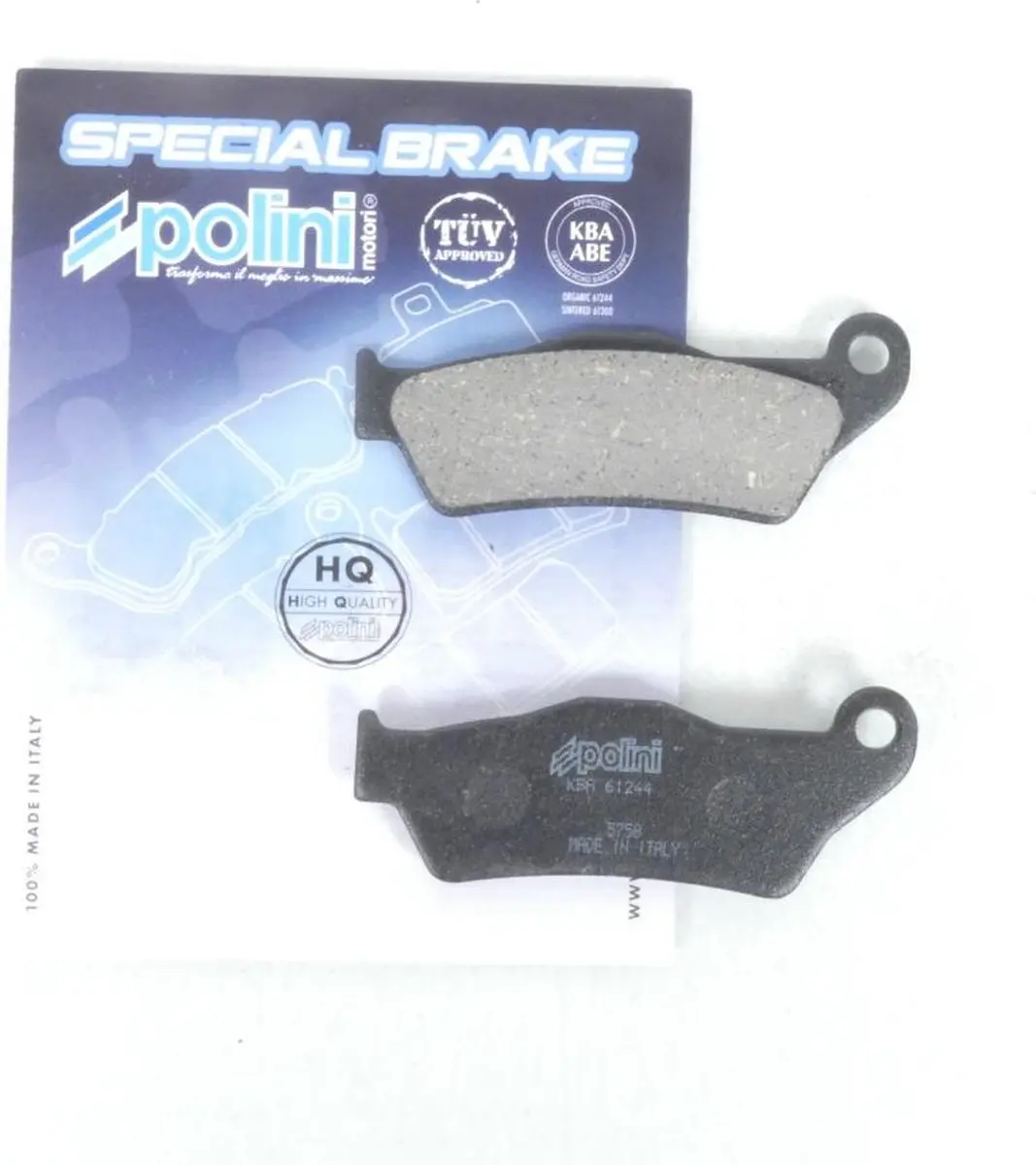 polini remblokje voor aprilia 125 scarabeo scooter na 1998 nieuw