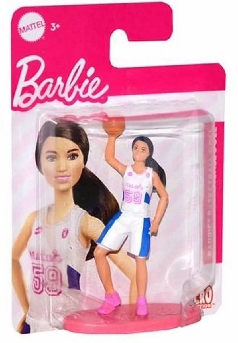 Mattel Barbie Basketbal Mini-Figuren 8x11,5cm