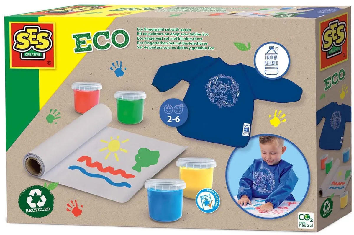 SES Creative Eco Vingerverf Set