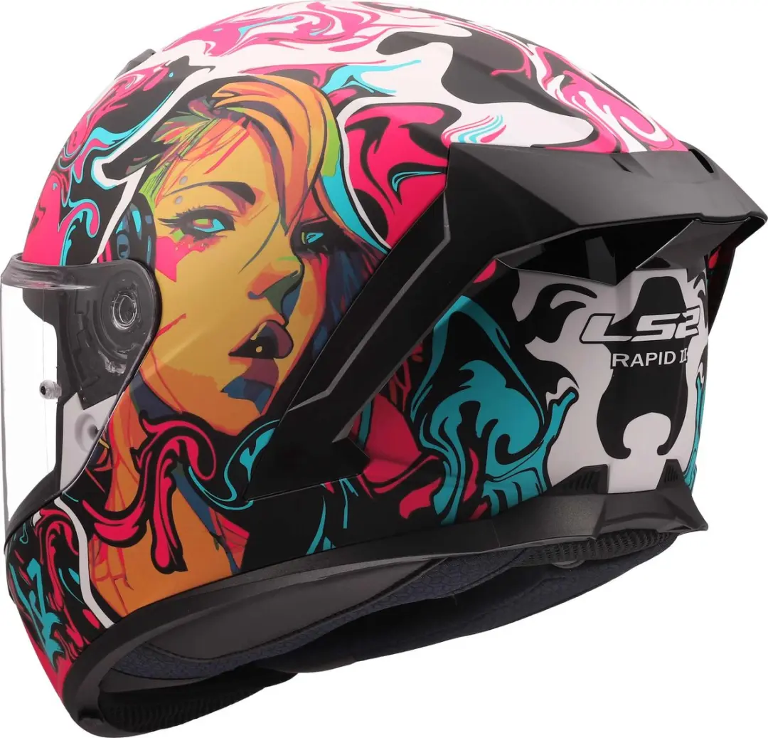 LS2 FF820 Rapid III Cyberg Helm - XS Happy Dreams