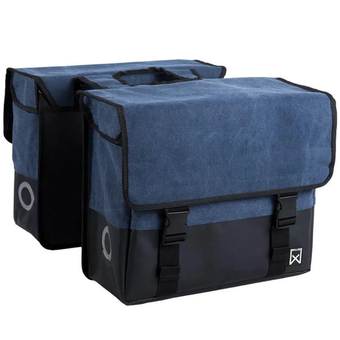 Willex Dubbele Fietstas Canvas 48L