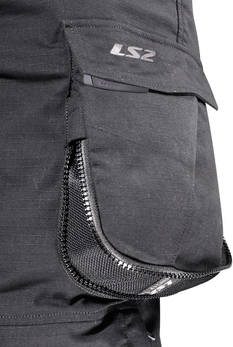LS2 X-Master Motorfietsbroek Zwart - 3XL - afbeelding 2 van 6