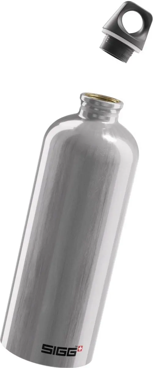 Sigg Traveller 1.0L Drinkfles - 1L - Grijs - afbeelding 4 van 4