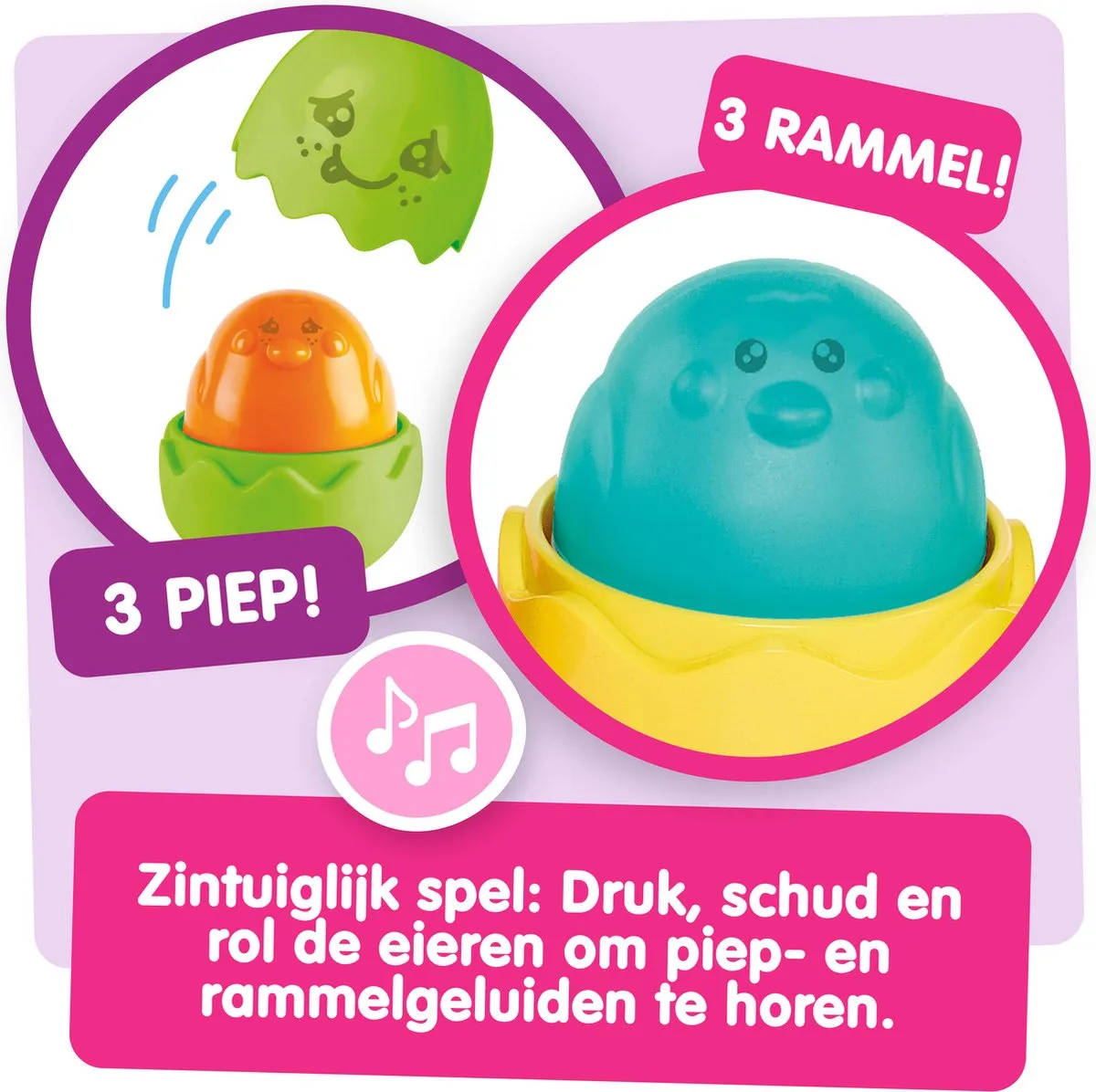 Tomy Bright Chicks Verrassingseitjes Multikleur - MPN 5011666735637