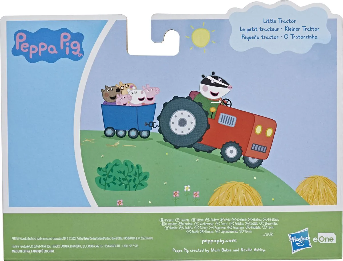 Hasbro Peppa Pig Little Tractor F43915X0 - 3 jaar - Meerkleurig