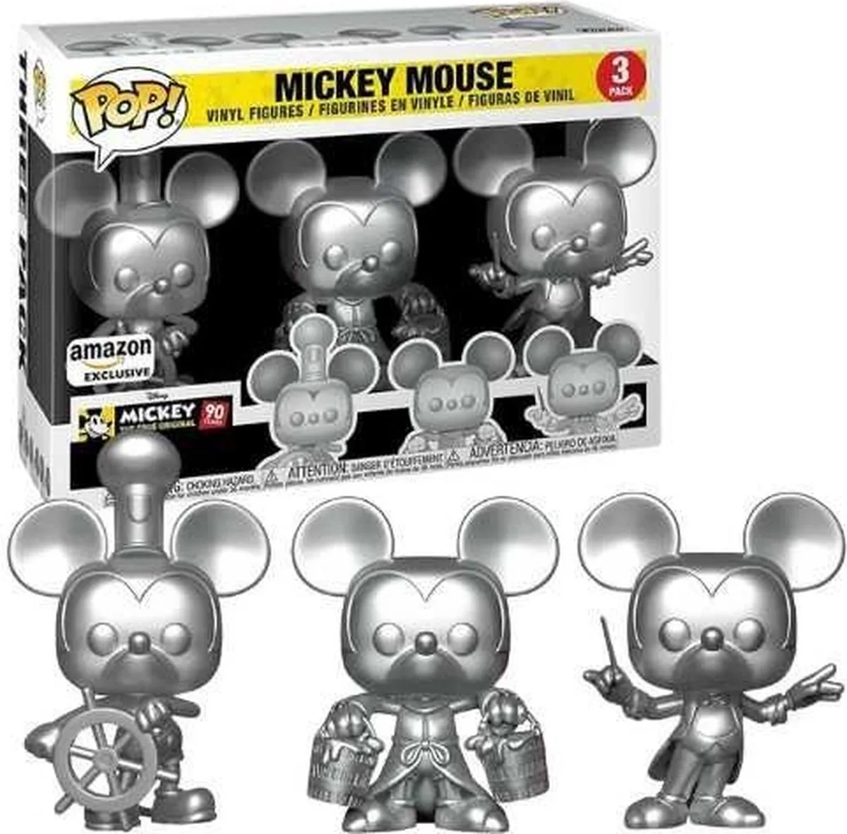 Funko Pop! Disney Mickey Mouse 3-Pack