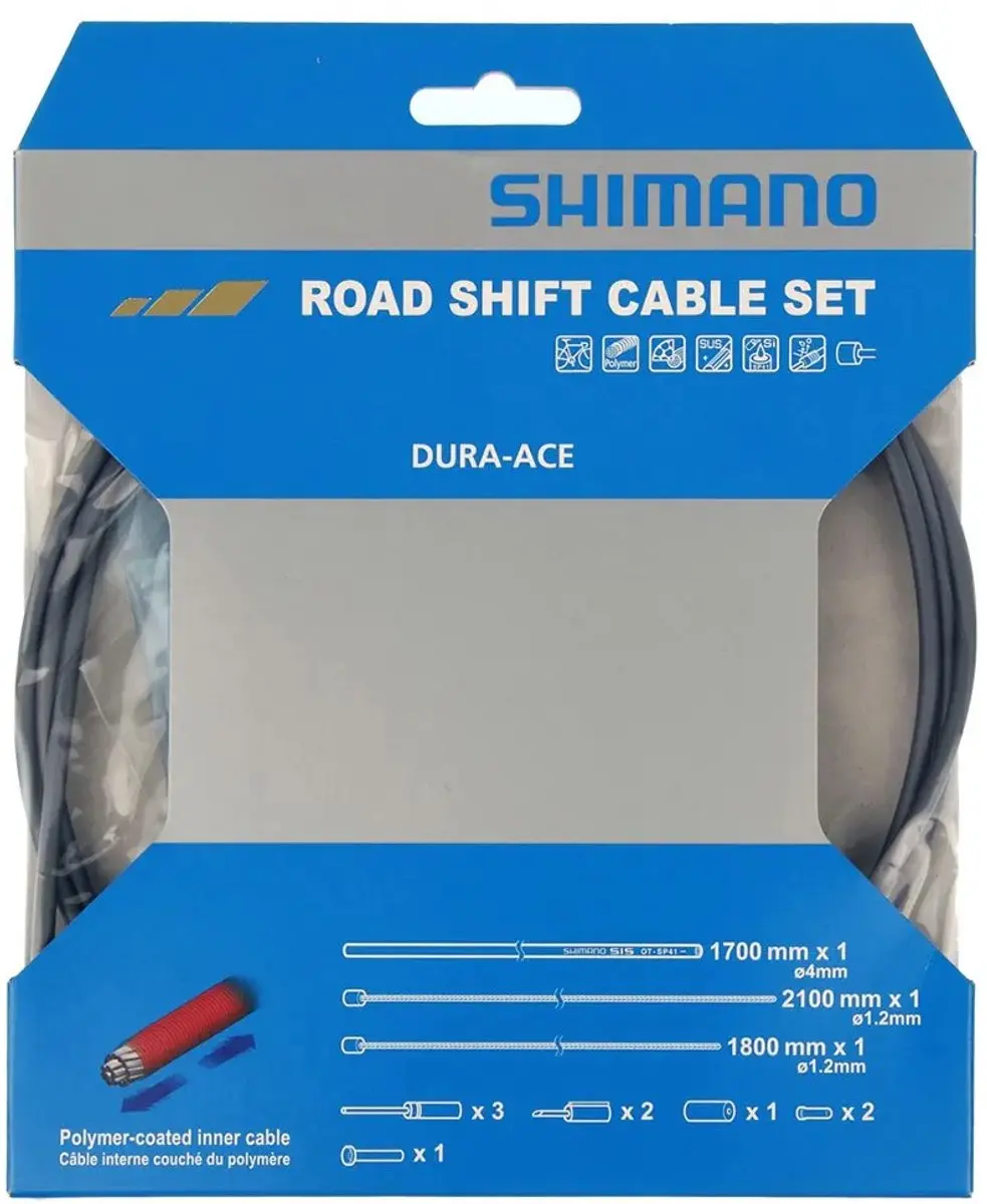 Shimano Dura-Ace OT-SP41 Schakelkabelset - Grijs