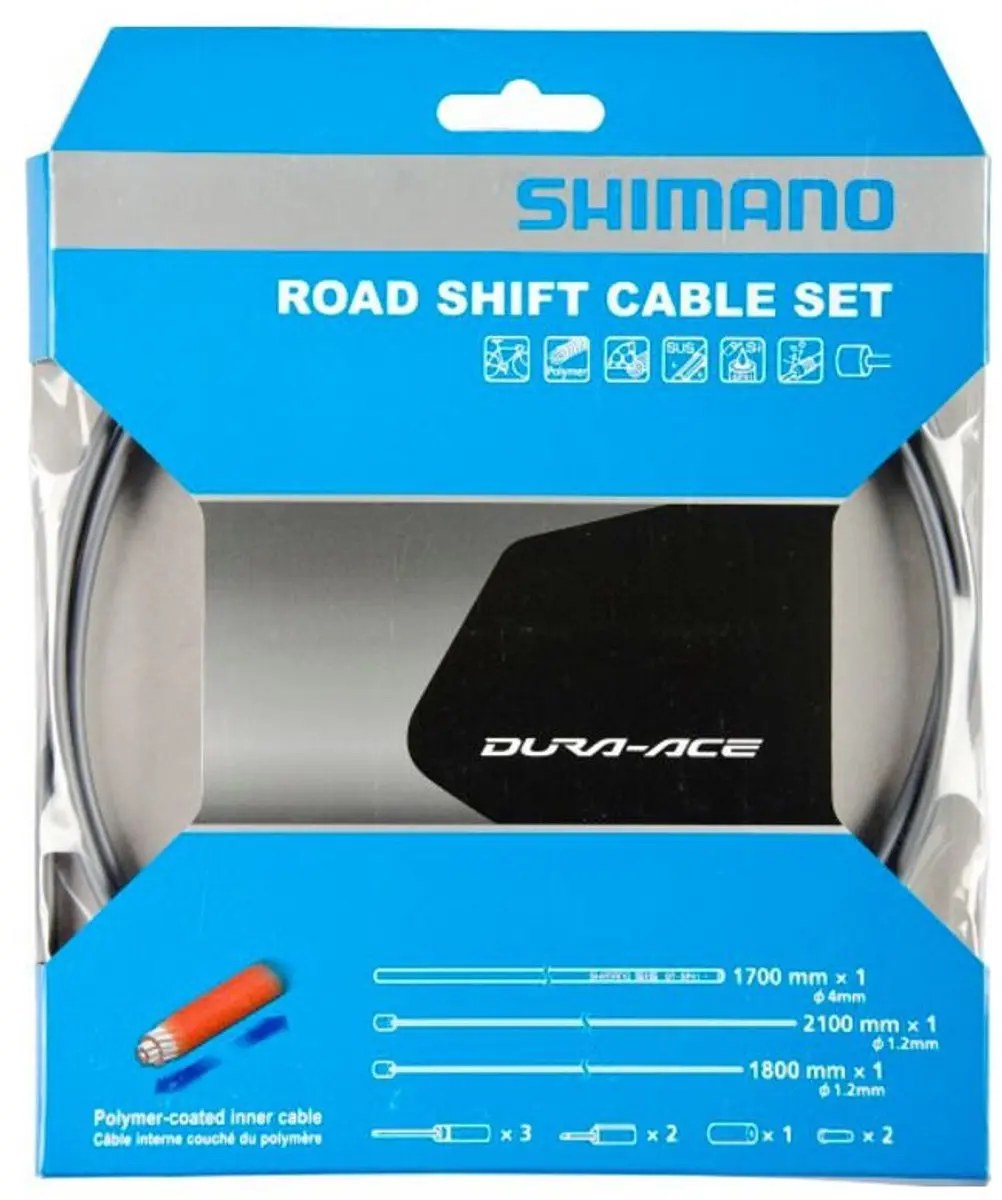 Shimano Dura-Ace OT-SP41 Schakelkabelset - Grijs
