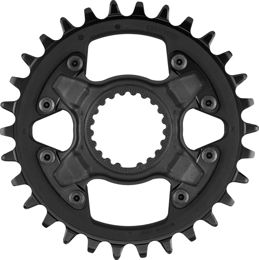 Shimano Deore XT SM-CRM85 Kettingblad 52T/32T - Zwart