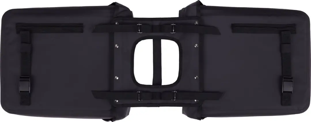 Willex Roubaix Dubbele Fietstas 28L - Matzwart - Laptop
