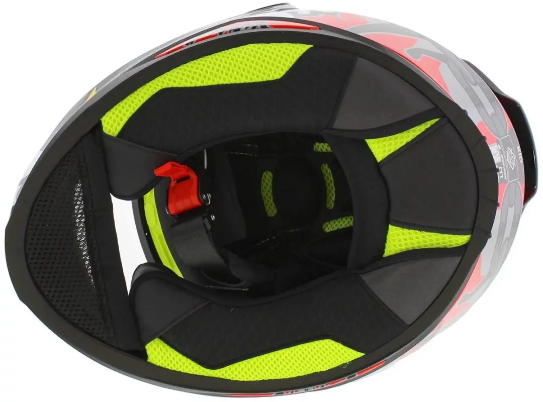 LS2 FF812 Kid Punk Kinder Integraalhelm - Grijs/Rood