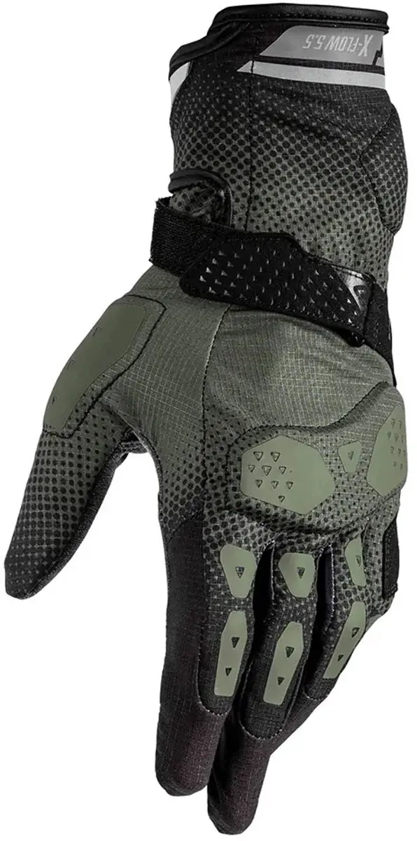Leatt ADV X-Flow 5.5 Handschoenen - Zomer - L - Zwart/Olijf