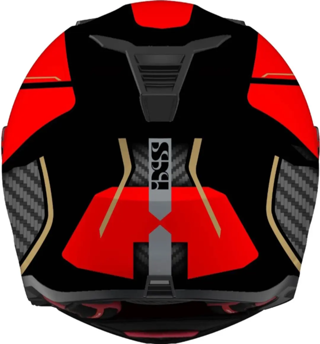 iXS iXS912 SV 2.0 Blade Mat Integraalhelm - L - Zwart/Rood