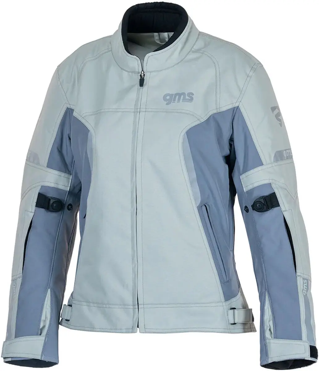 gms Vega Dames Grijs Waterdichte Textiele Motorjas