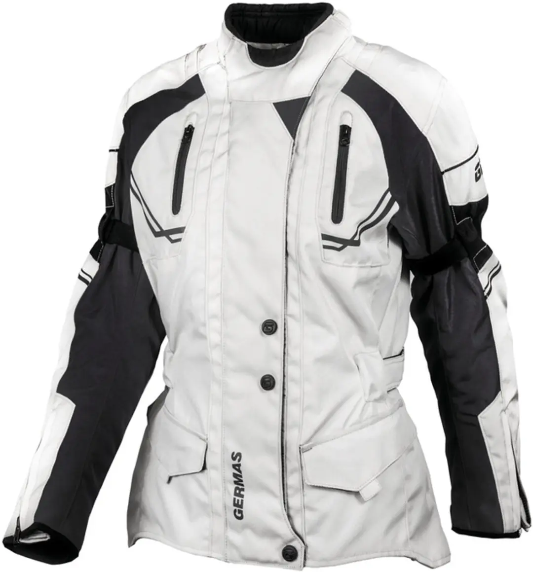Gms Taylor Dames Motorjas - 3XL - Beige/Zwart