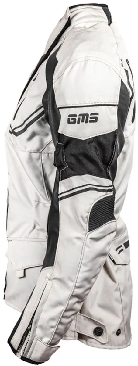 Gms Taylor Dames Motorjas - 3XL - Beige/Zwart