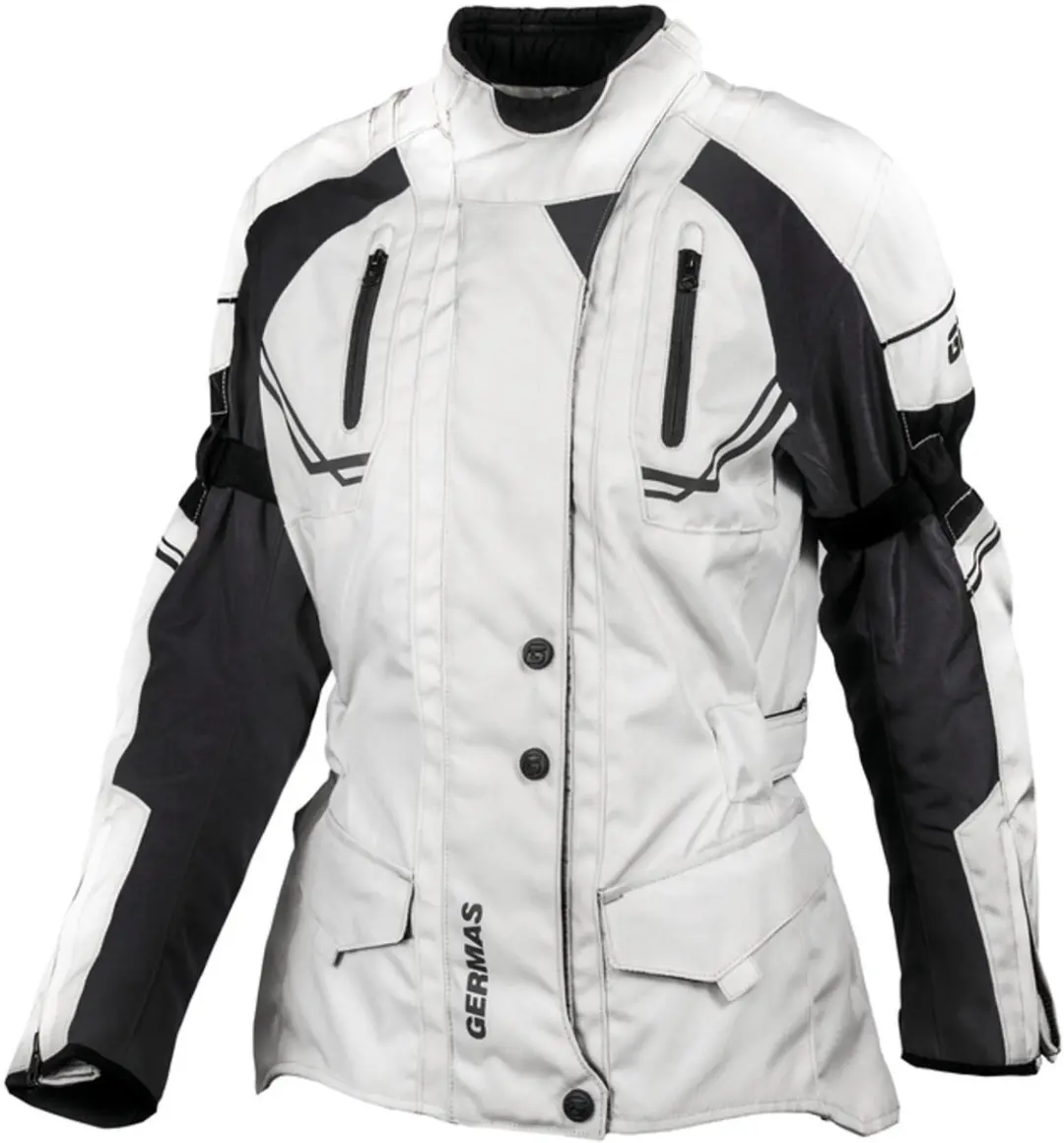 Gms Taylor Dames Motorjas - 3XL - Beige/Zwart