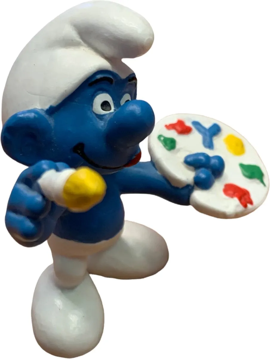 Schleich Schildersmurf met palet