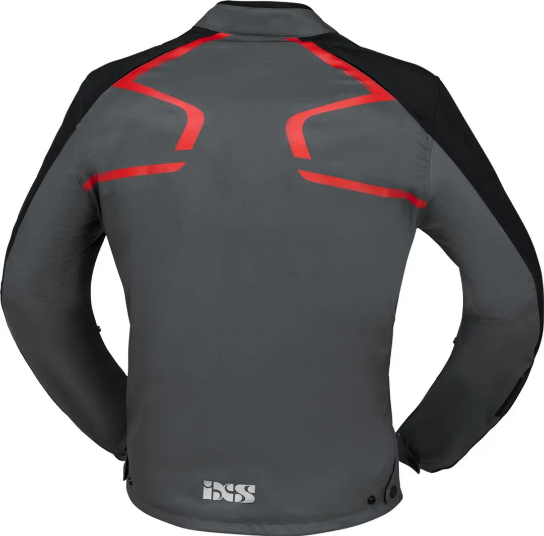 iXS Moto Dynamic Motorjas 3XL - Grijs/Rood - afbeelding 2 van 6