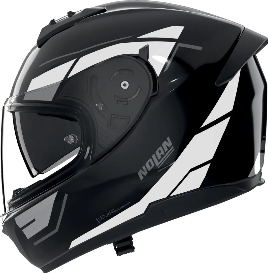 Nolan N60-6 Sincrono Helm - XS - Zwart/Wit - afbeelding 6 van 6