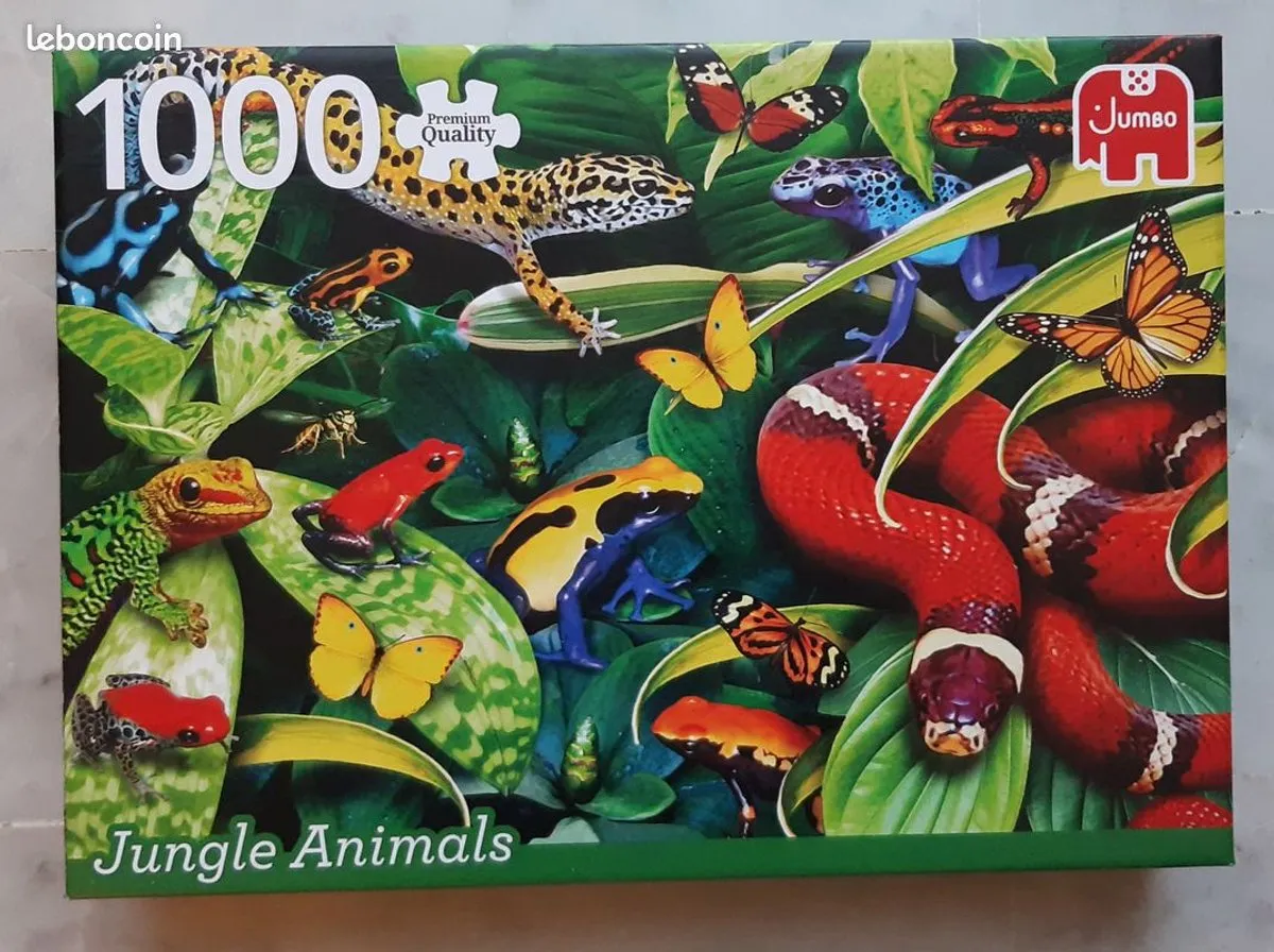 Jumbo Jungle Animals Puzzel 1000 Stukjes